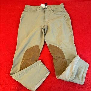 Romfh Sarafina Knee Patch Breeches Women’s 34R Equestrian Horse Riding Pants EUC